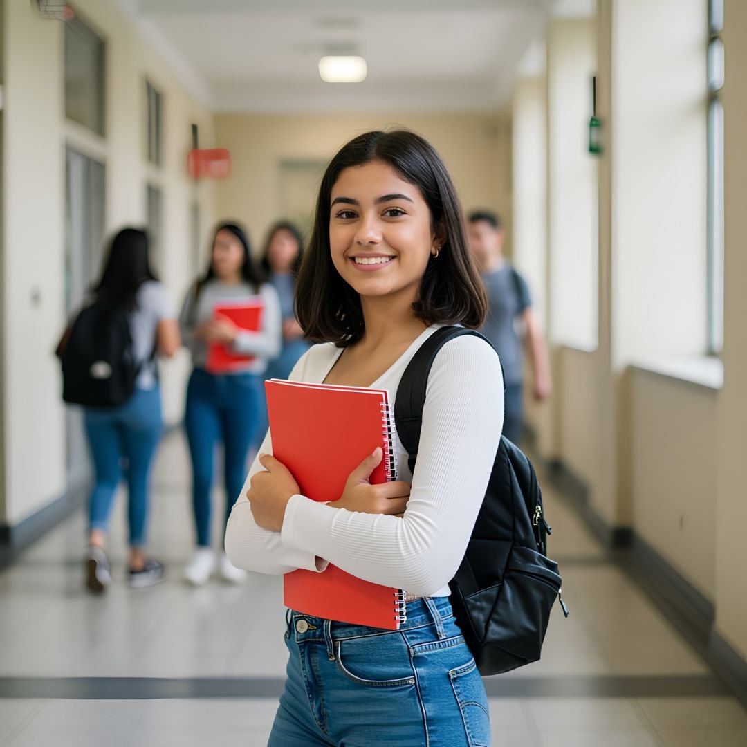 Students learning